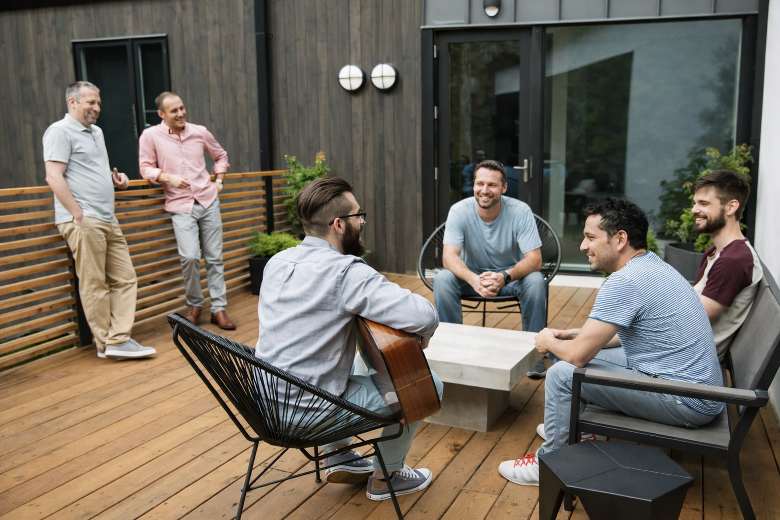 Resident at BrightPath Sober Living in Fresno, CA practicing honesty and integrity in a supportive recovery environment